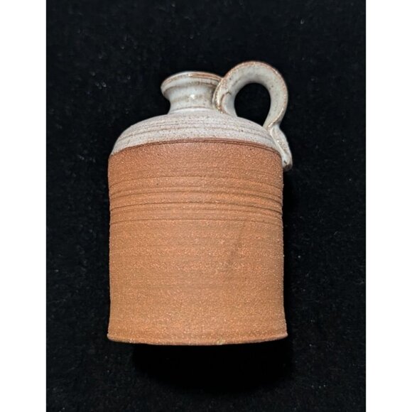 Vintage Ceramic Jug by Judy Smith 1977 Rustic Country Pot Whisky - Picture 1 of 16